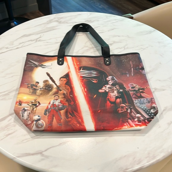 Star Wars The Force Awakens Loungefly 🖤 Tote - Picture 1 of 10